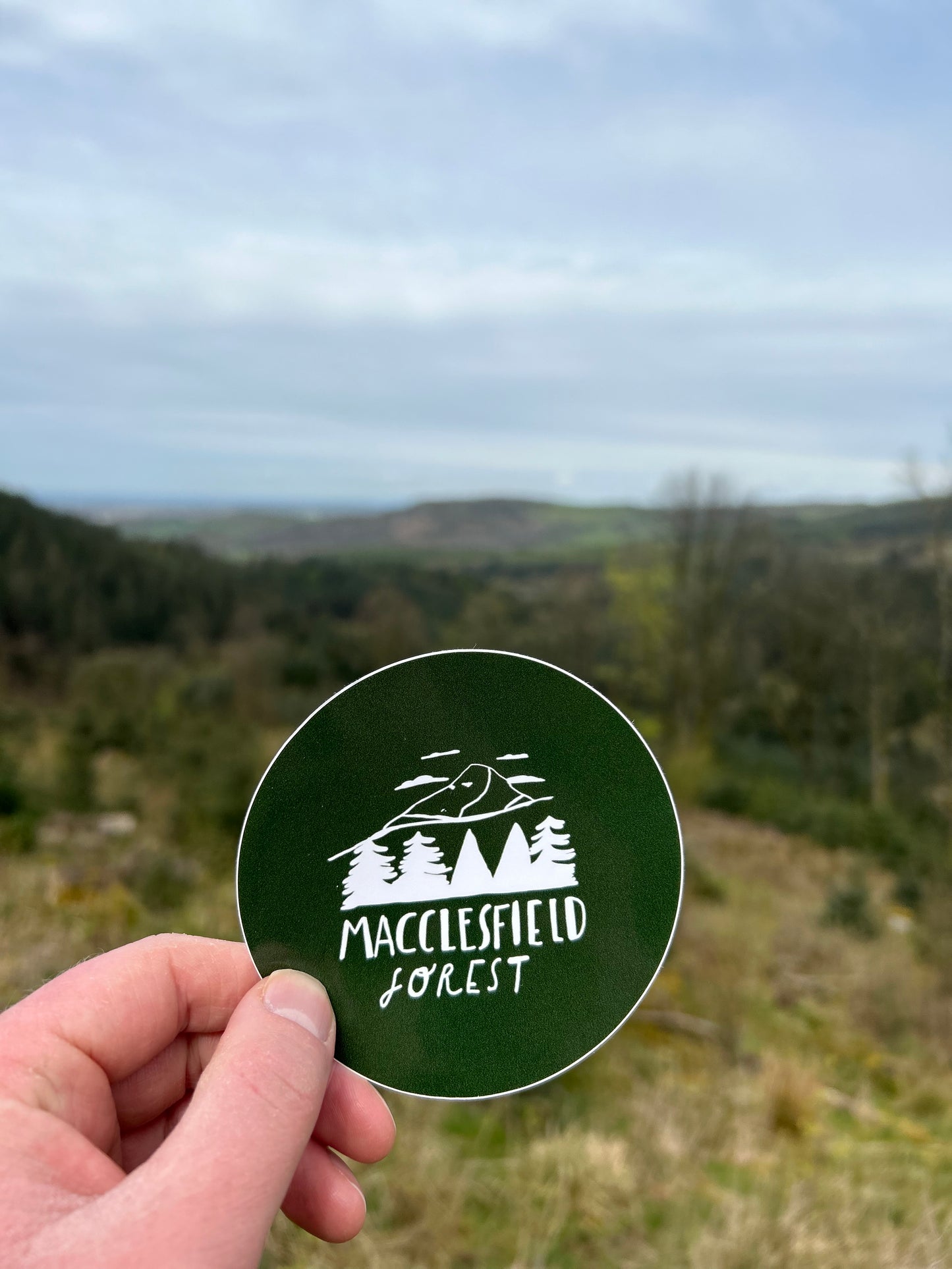 10cm Macc forest sticker