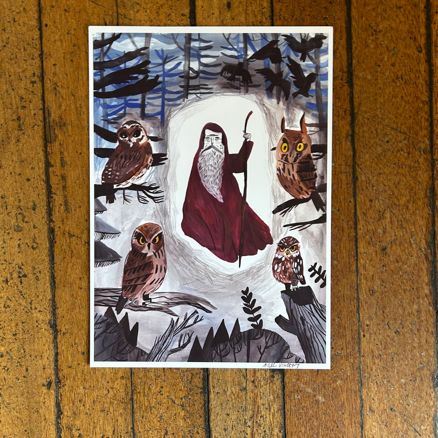 Wizard of Alderley Edge print
