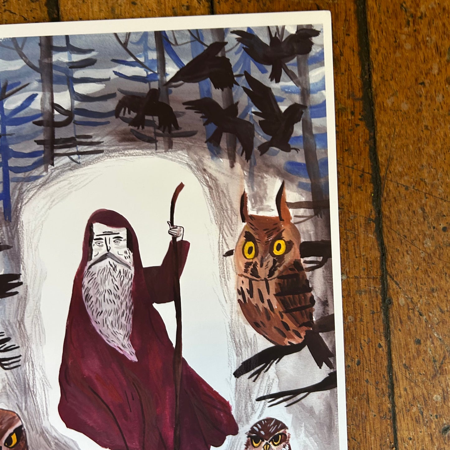 Wizard of Alderley Edge print