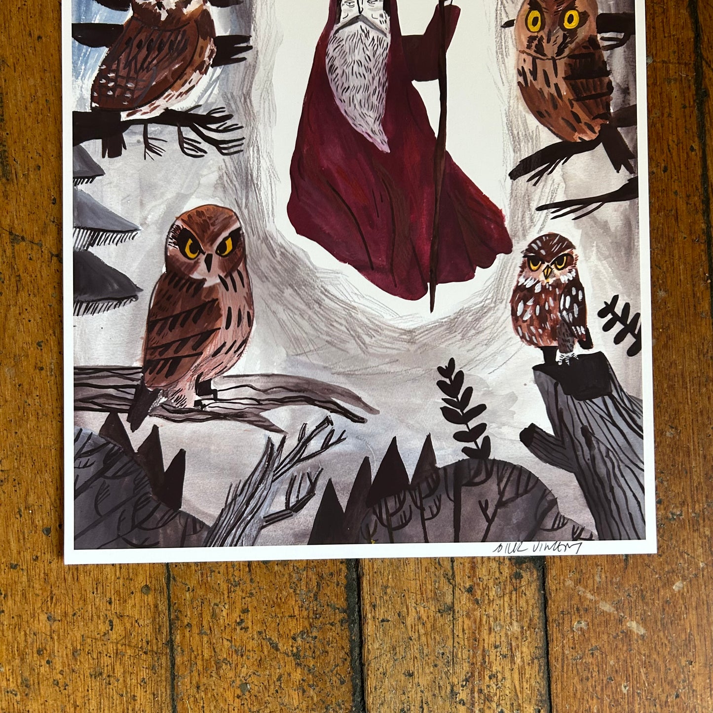 Wizard of Alderley Edge print