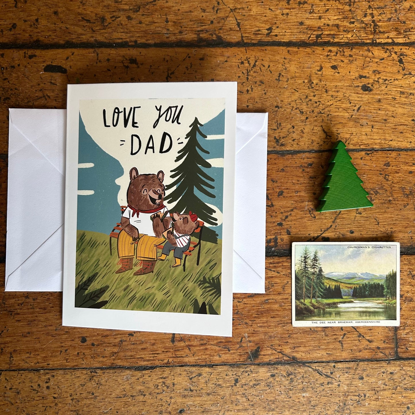 Love you dad card