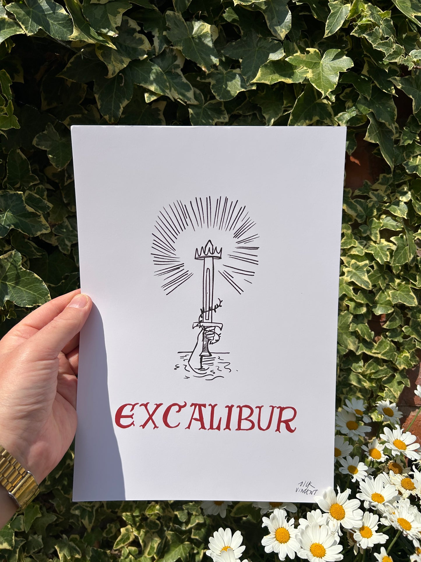 Excalibur print