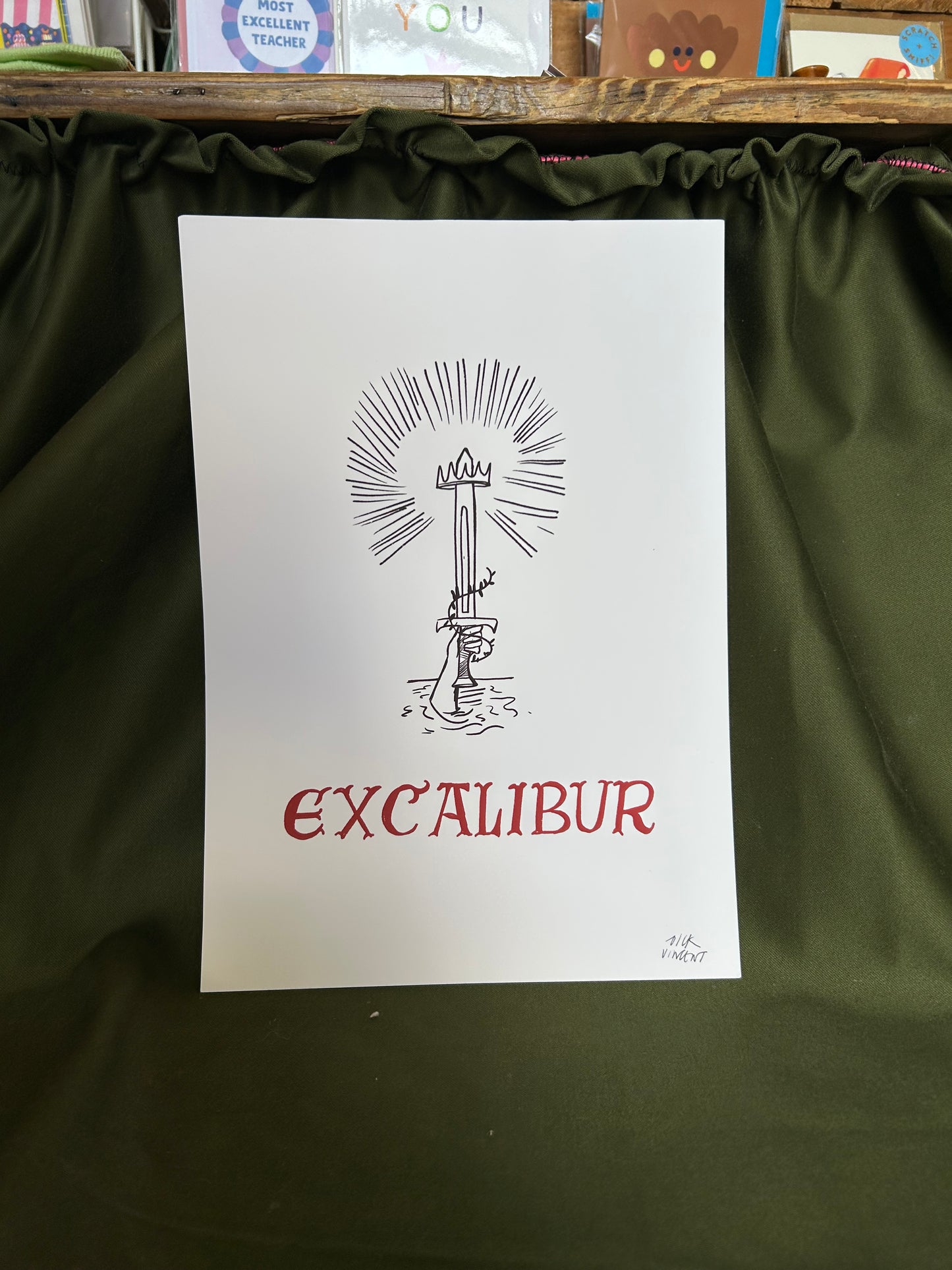 Excalibur print
