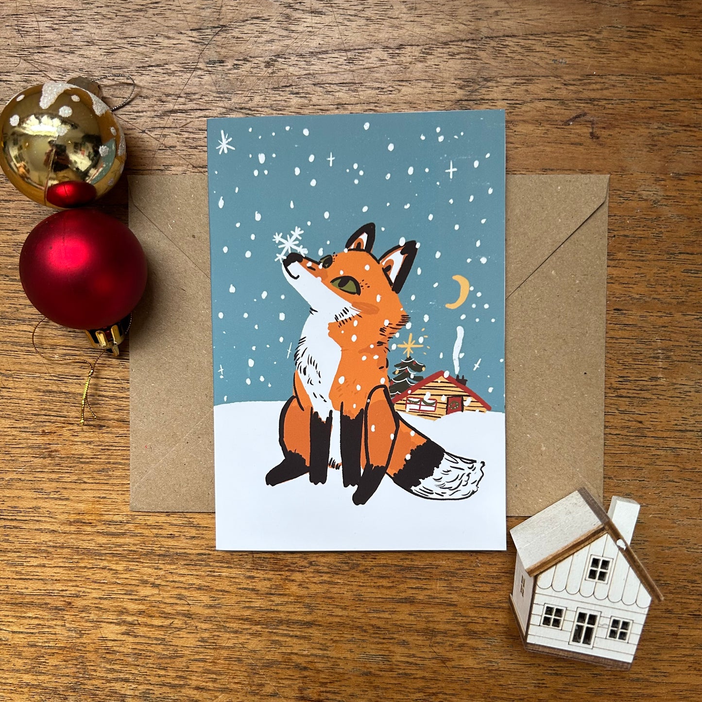 Fox Christmas cards