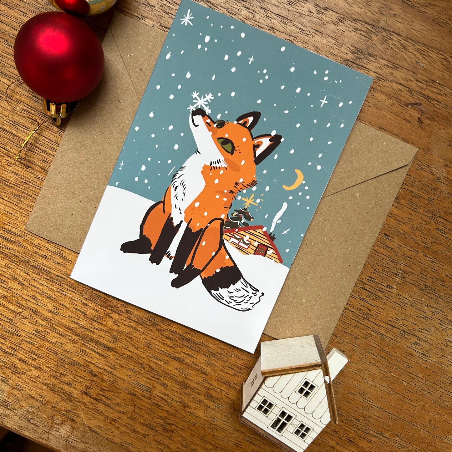 Fox Christmas cards