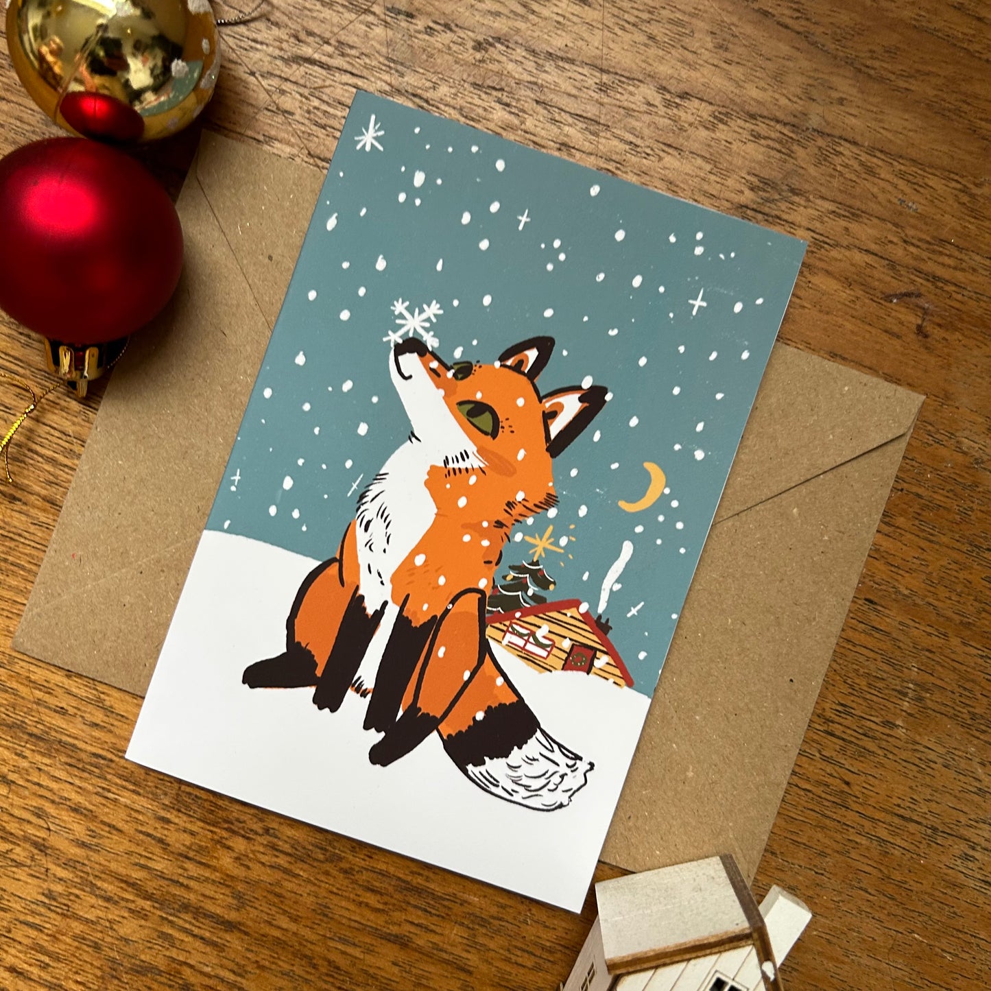 Fox Christmas cards