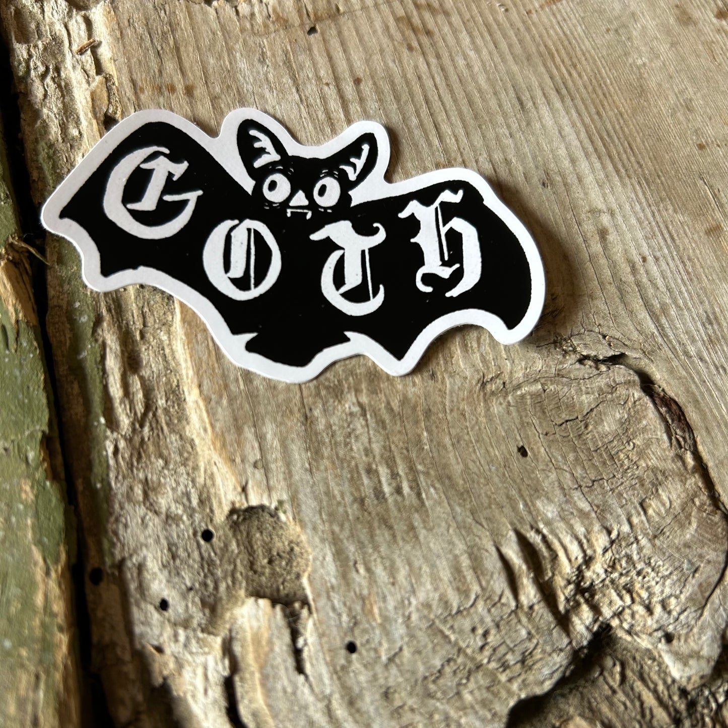 7cm goth sticker