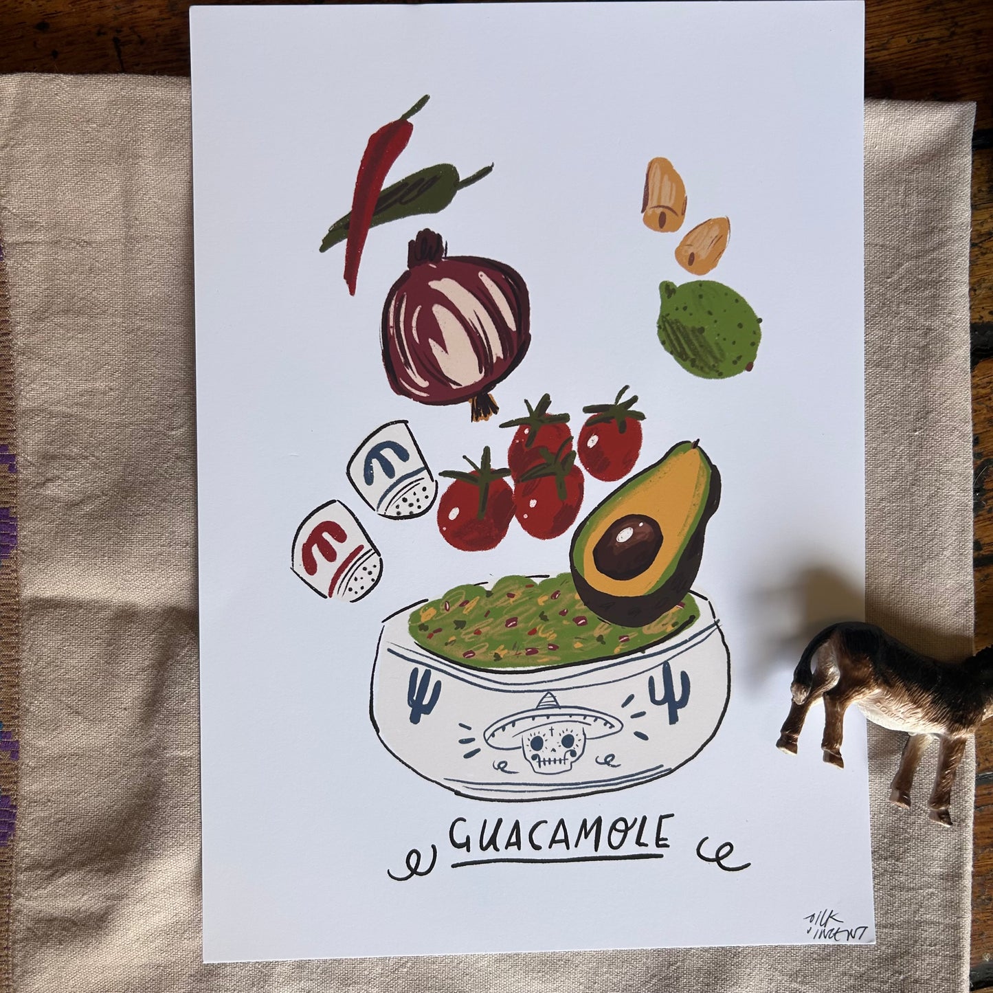 Guacamole print
