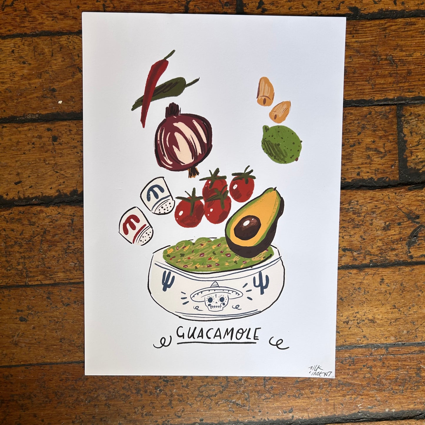 Guacamole print