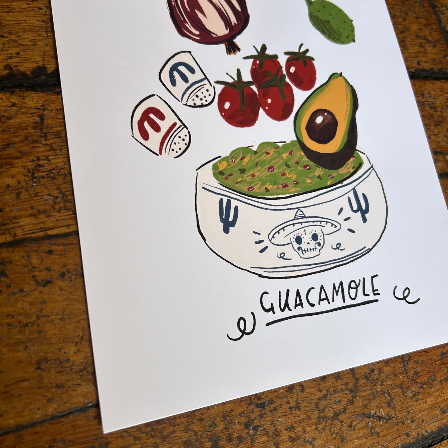 Guacamole print