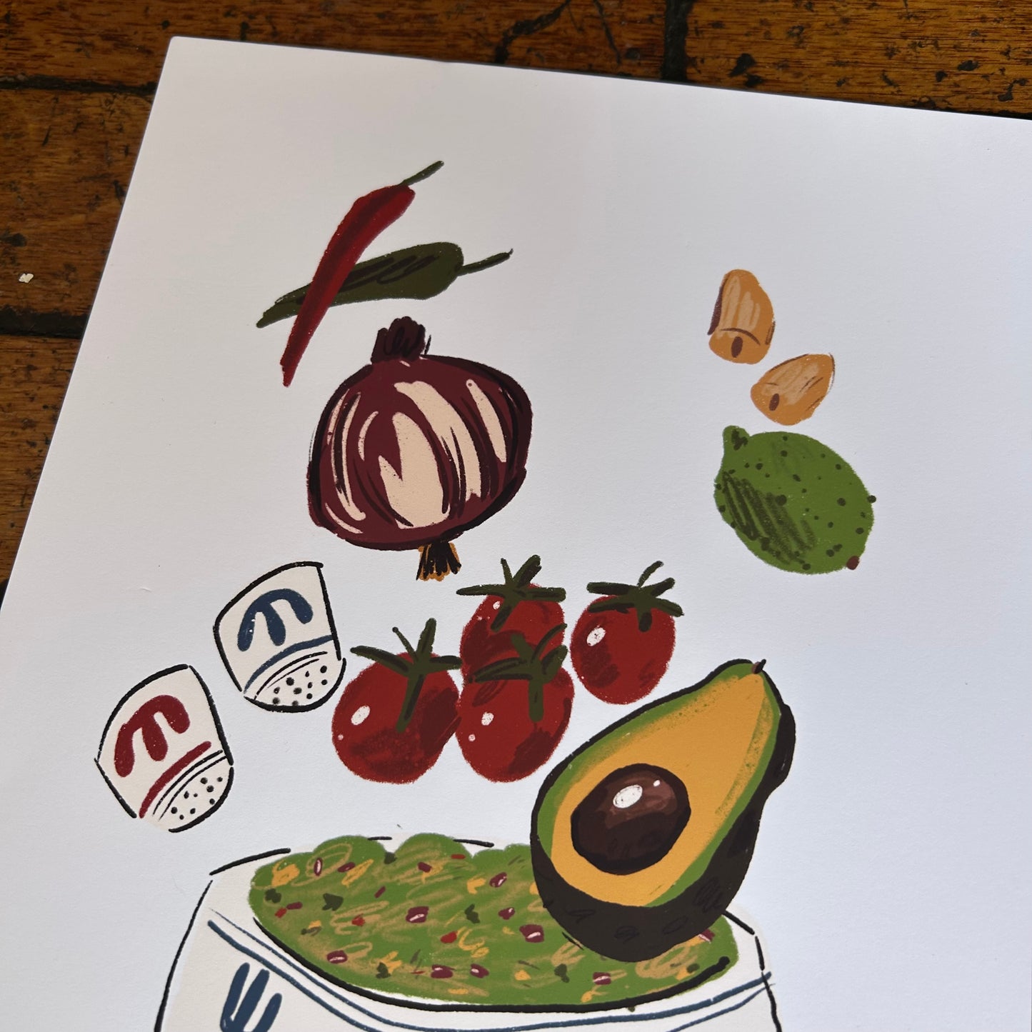 Guacamole print