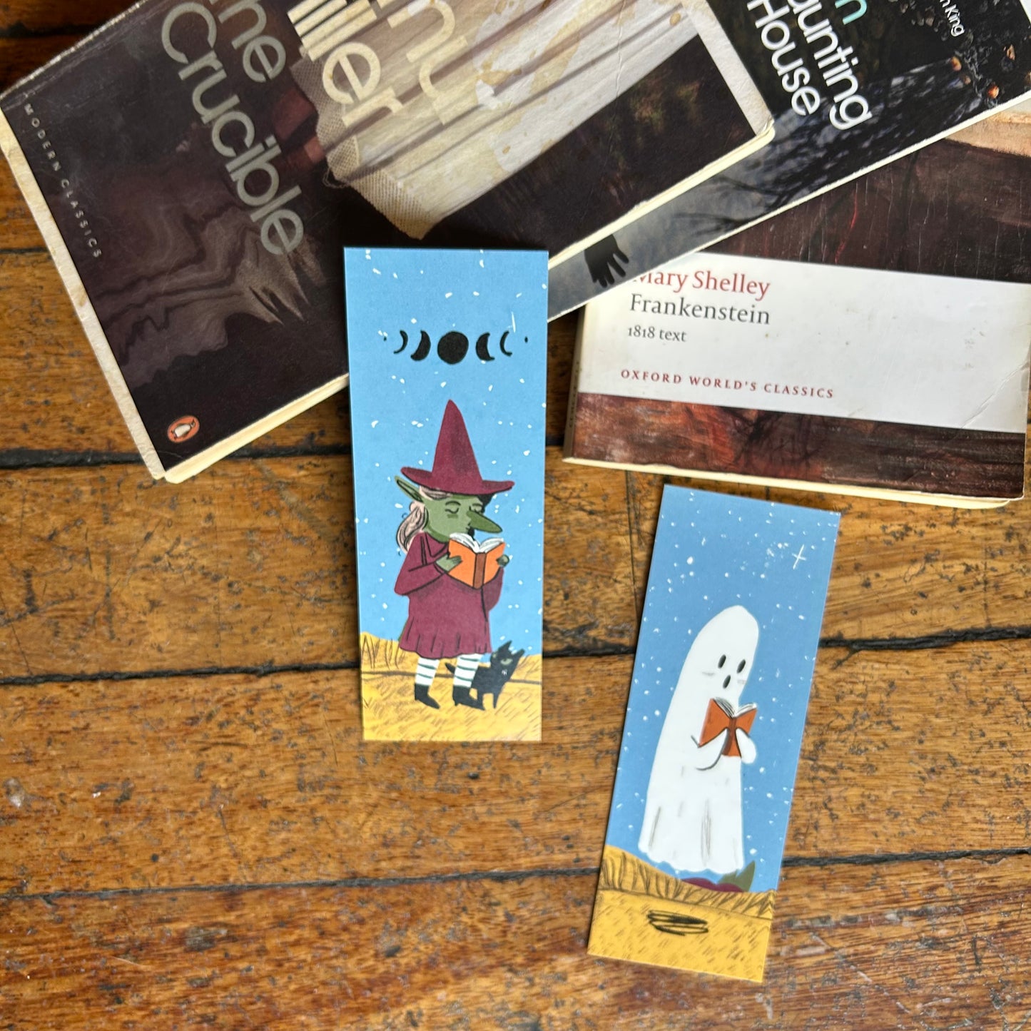 Halloween bookmarks
