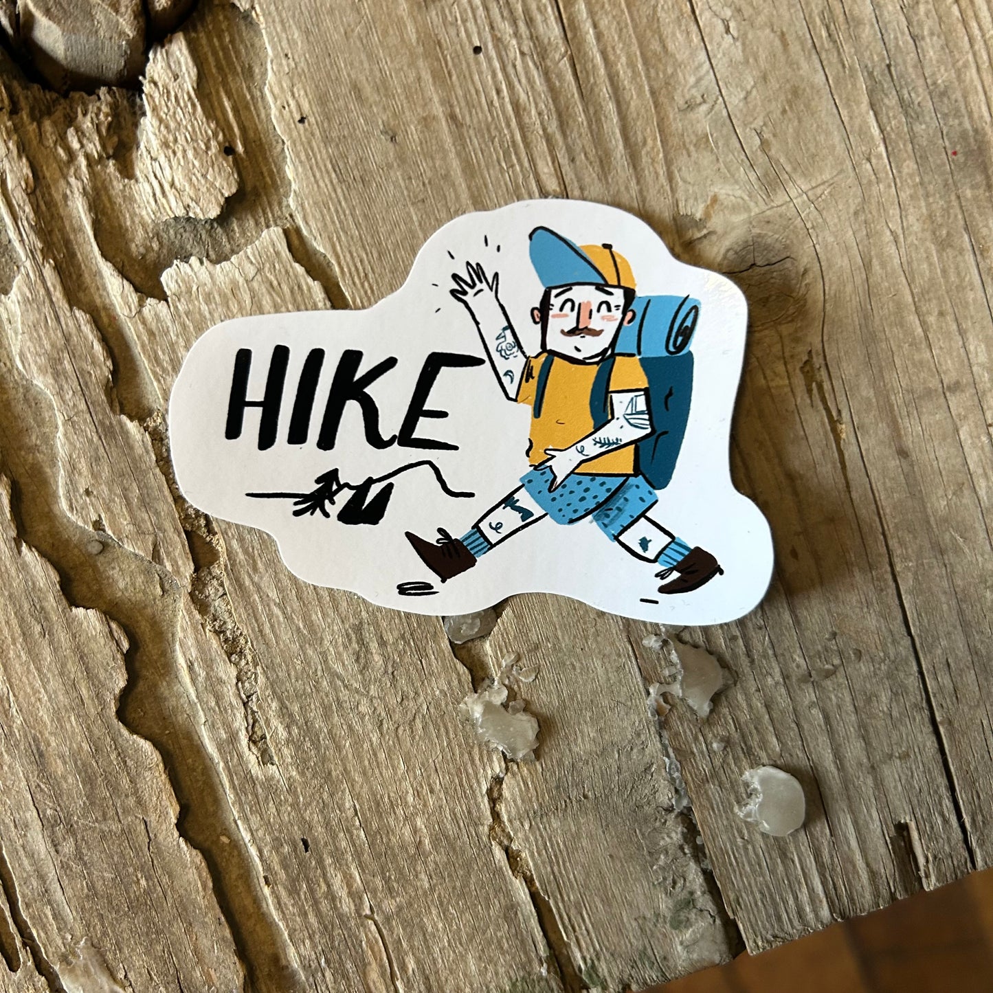 Hike sticker