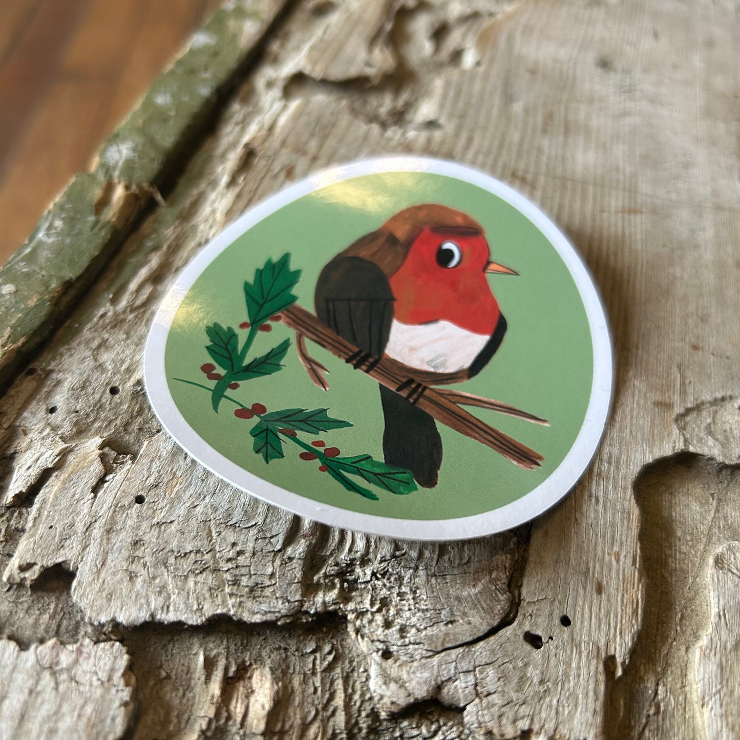 Robin sticker