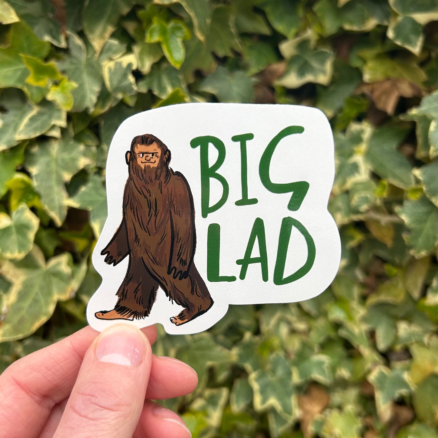 Big lad sticker