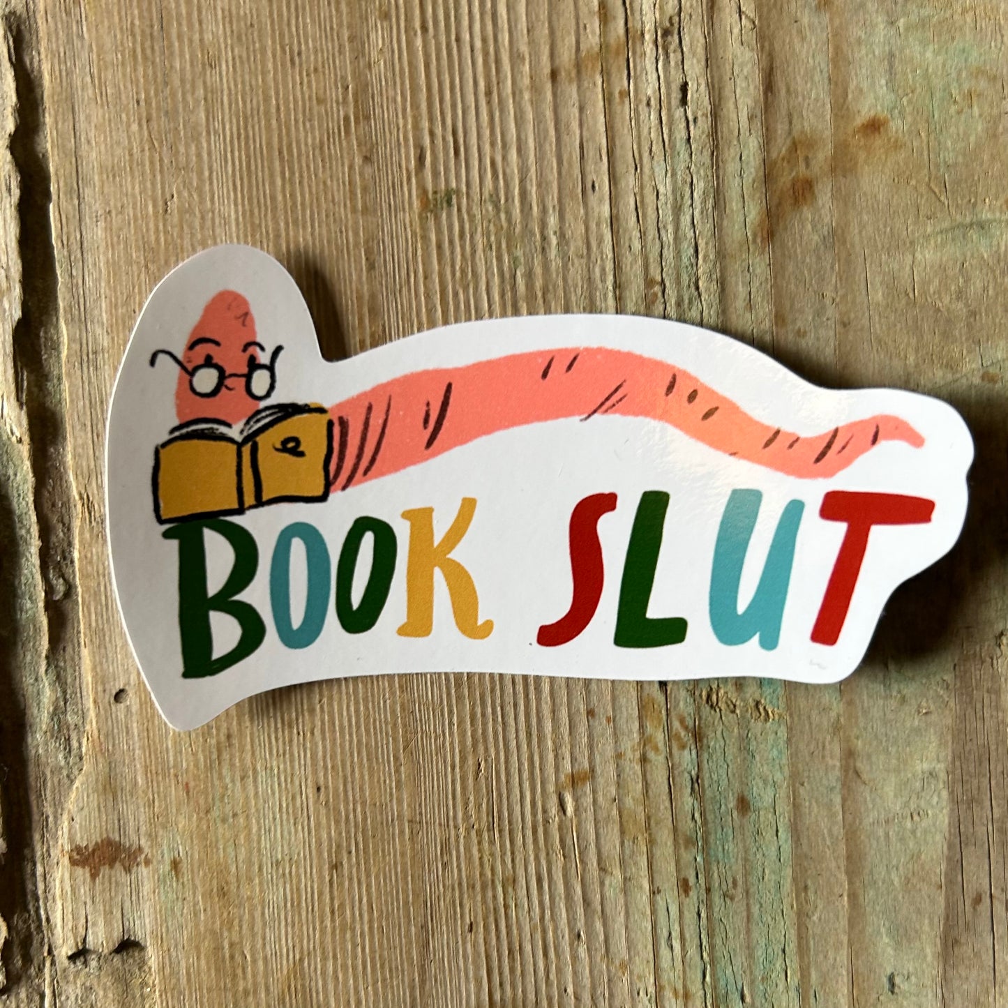 Book sl*t sticker