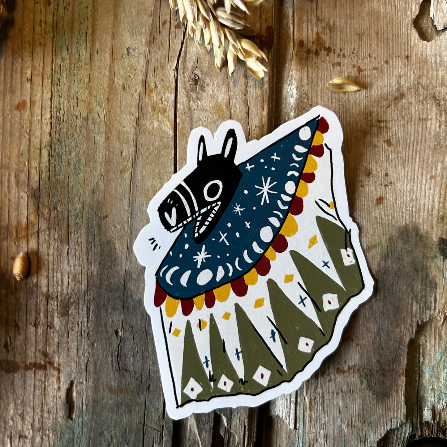 Hobby horse sticker