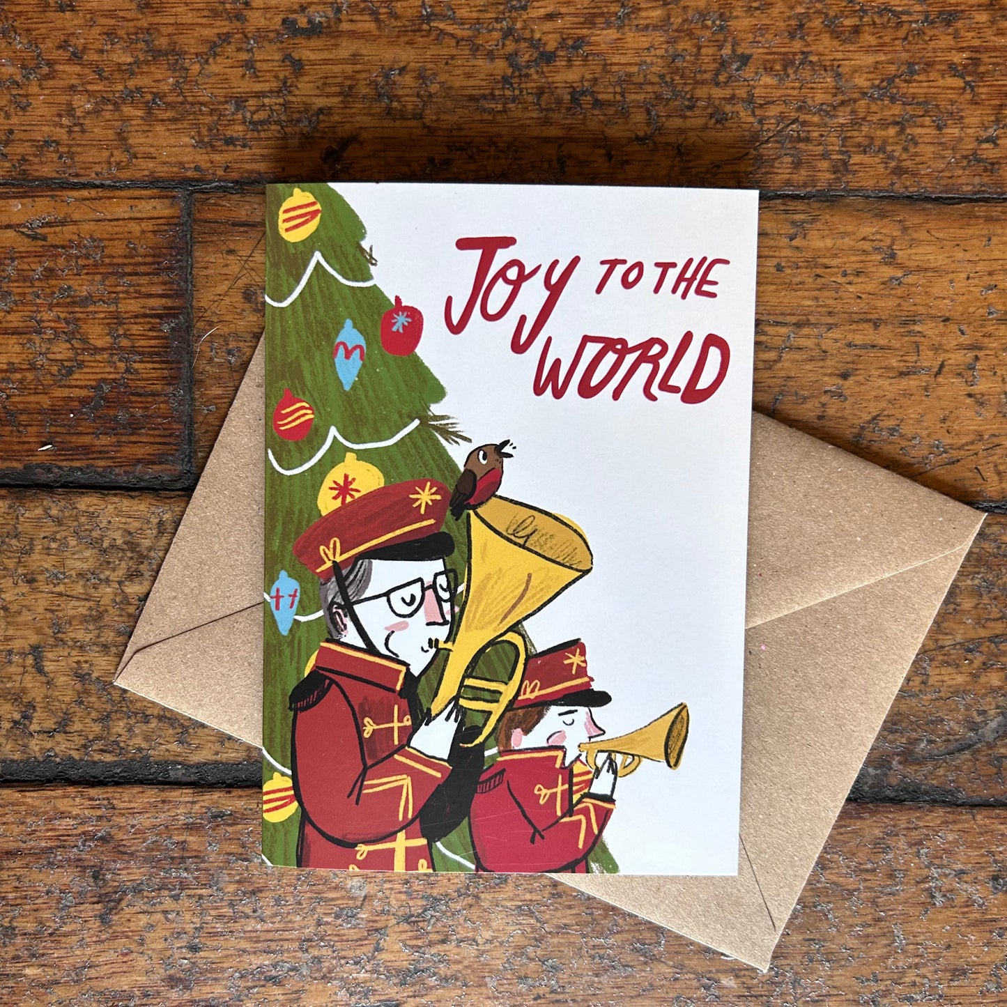 Joy to the world card