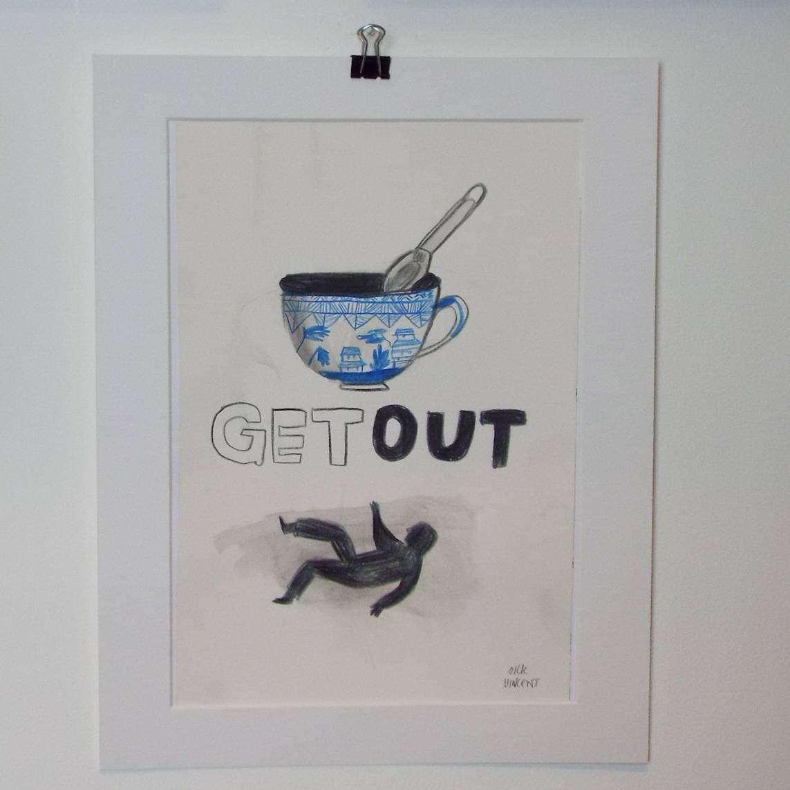 Get Out Original illustration