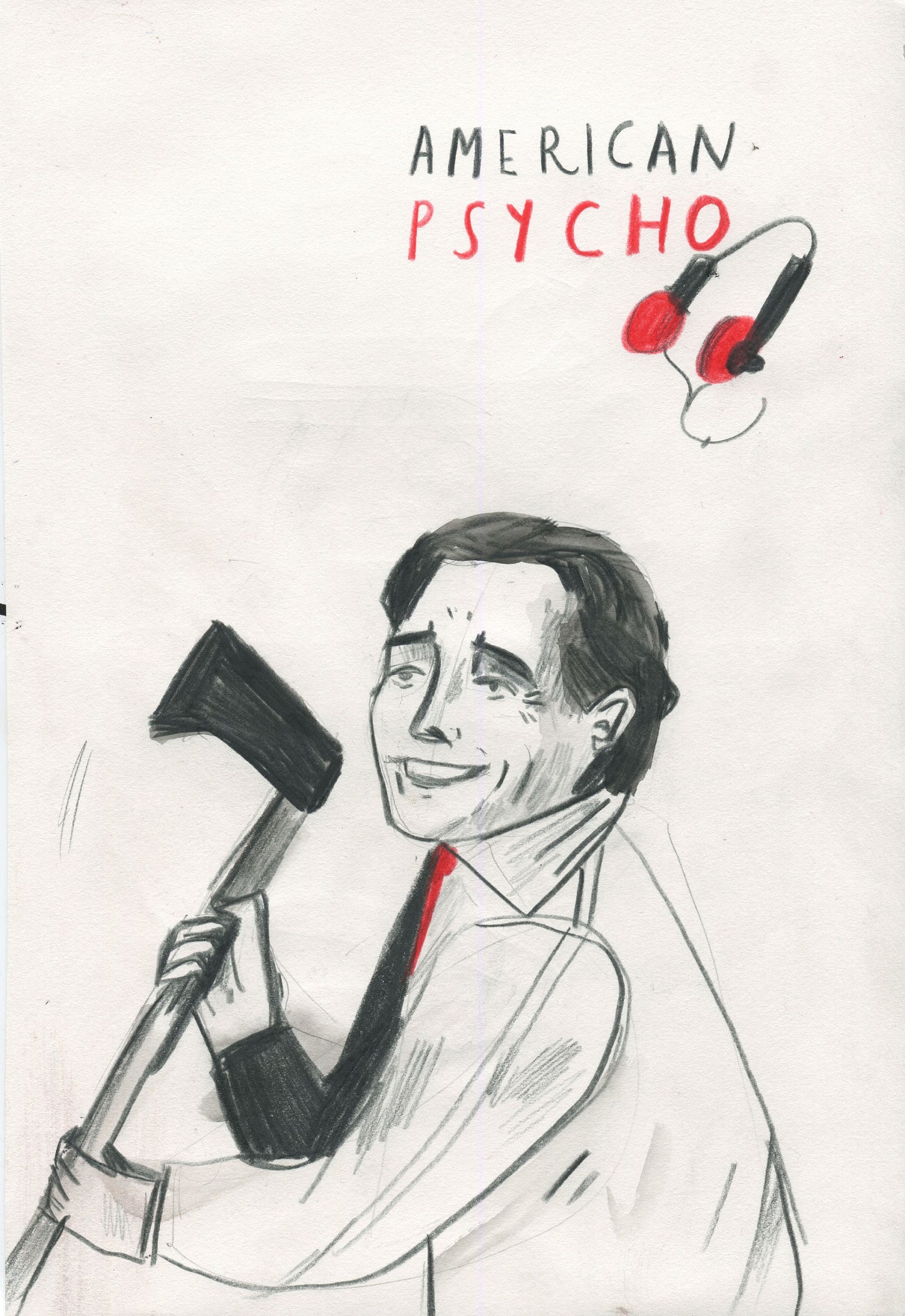 American Pyscho Original illustration