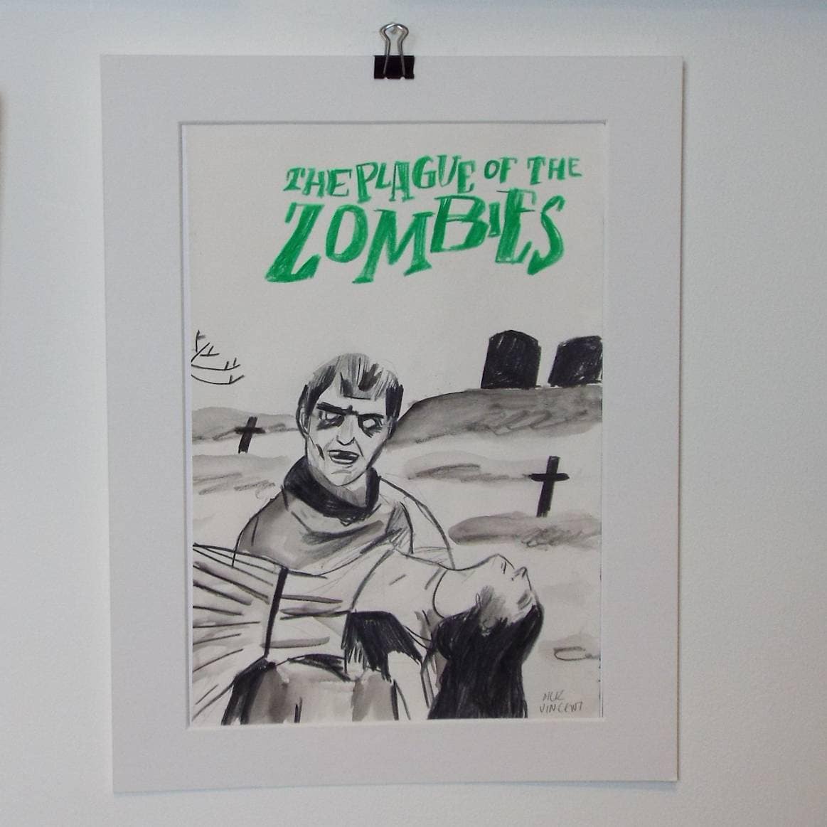 The Plague of Zombies Original illustration