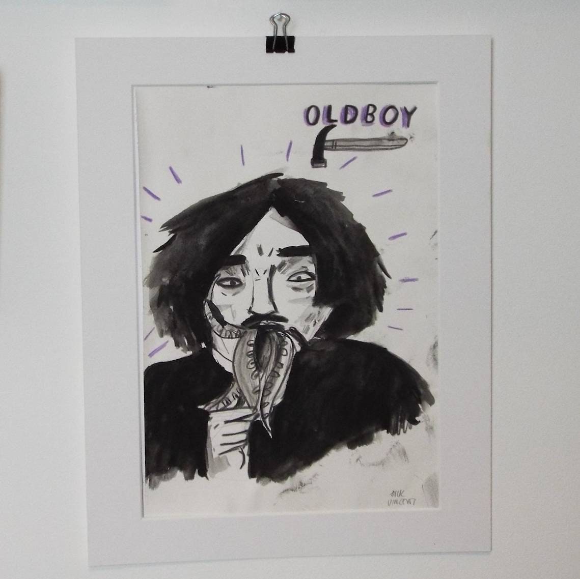 Old boy Original illustration