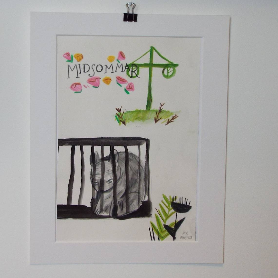 Midsommar Original Illustration
