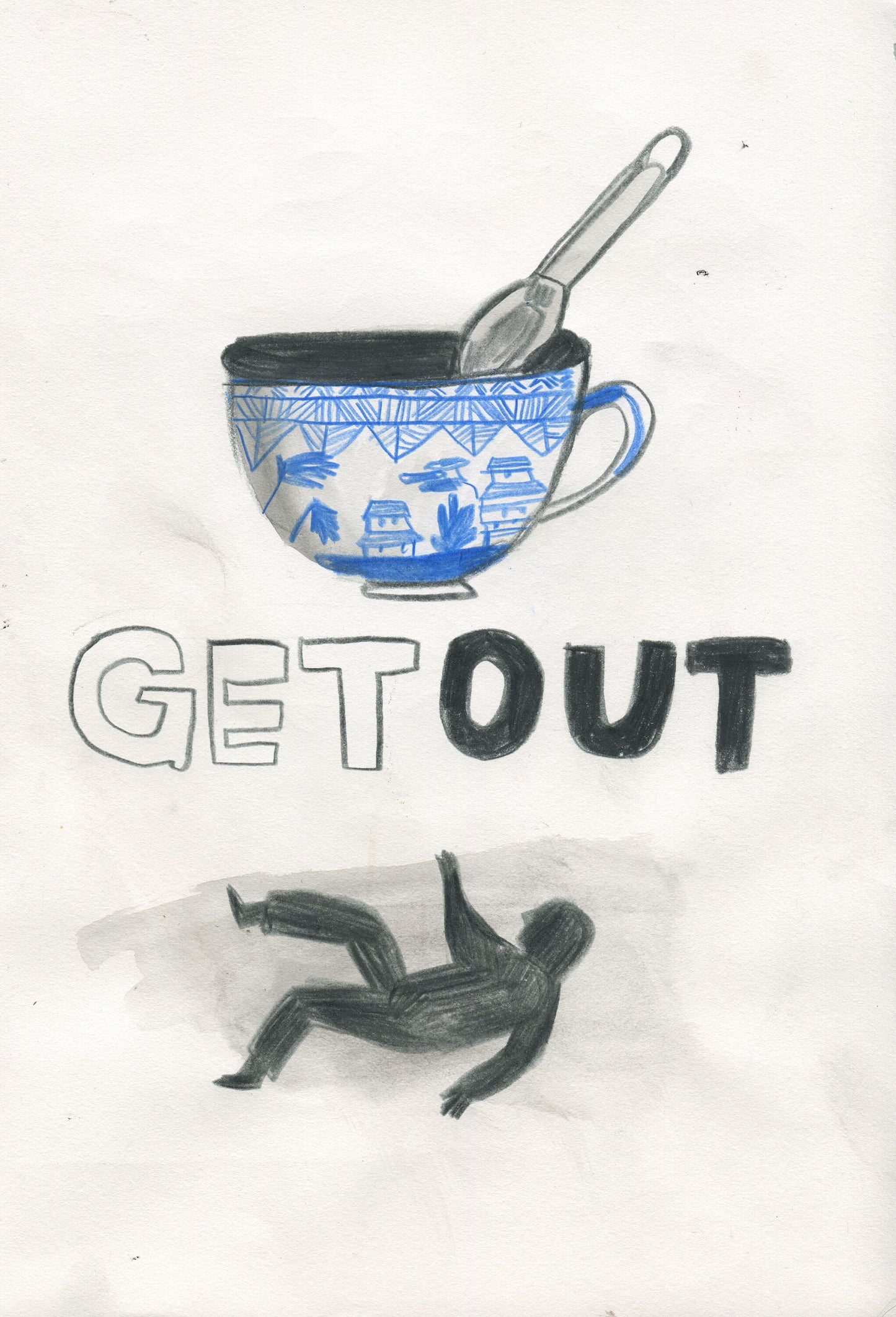 Get Out Original illustration