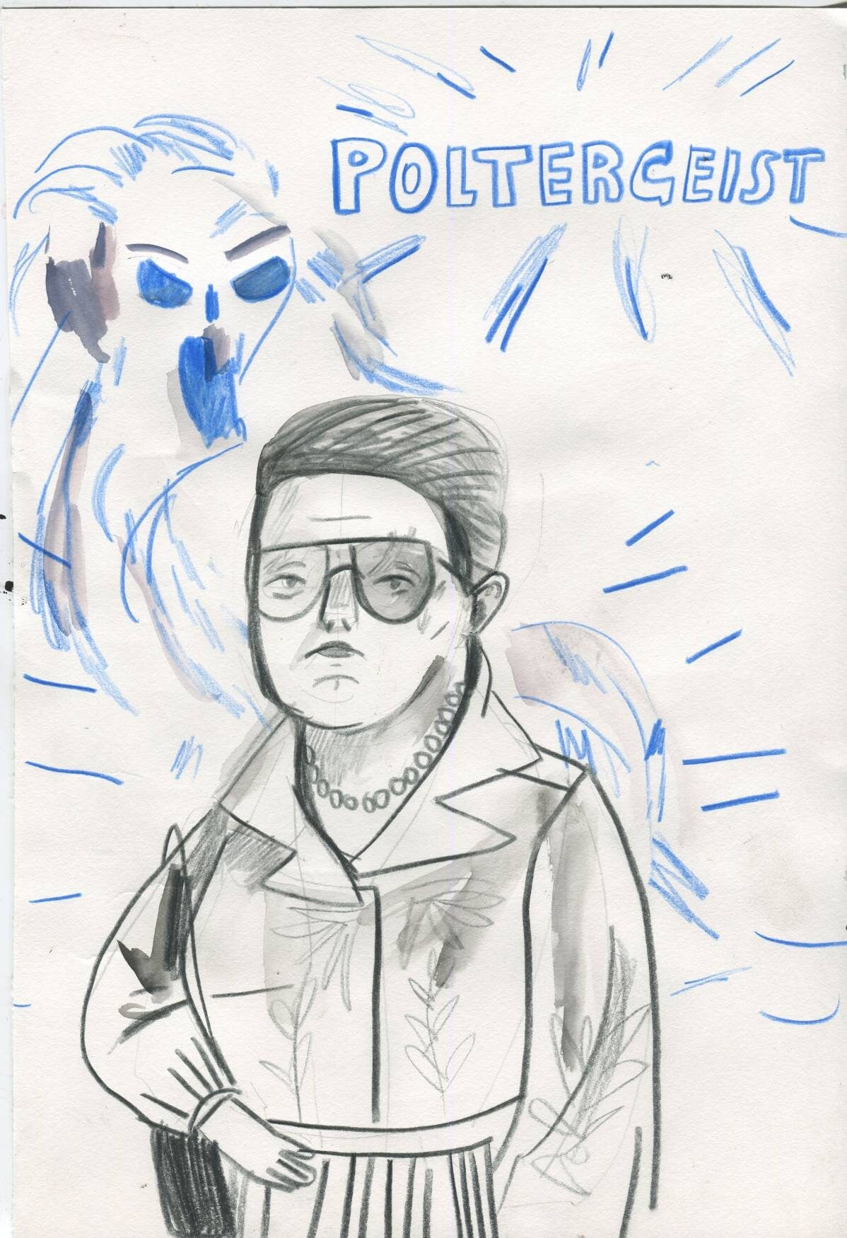 Poltergeist Original Illustration