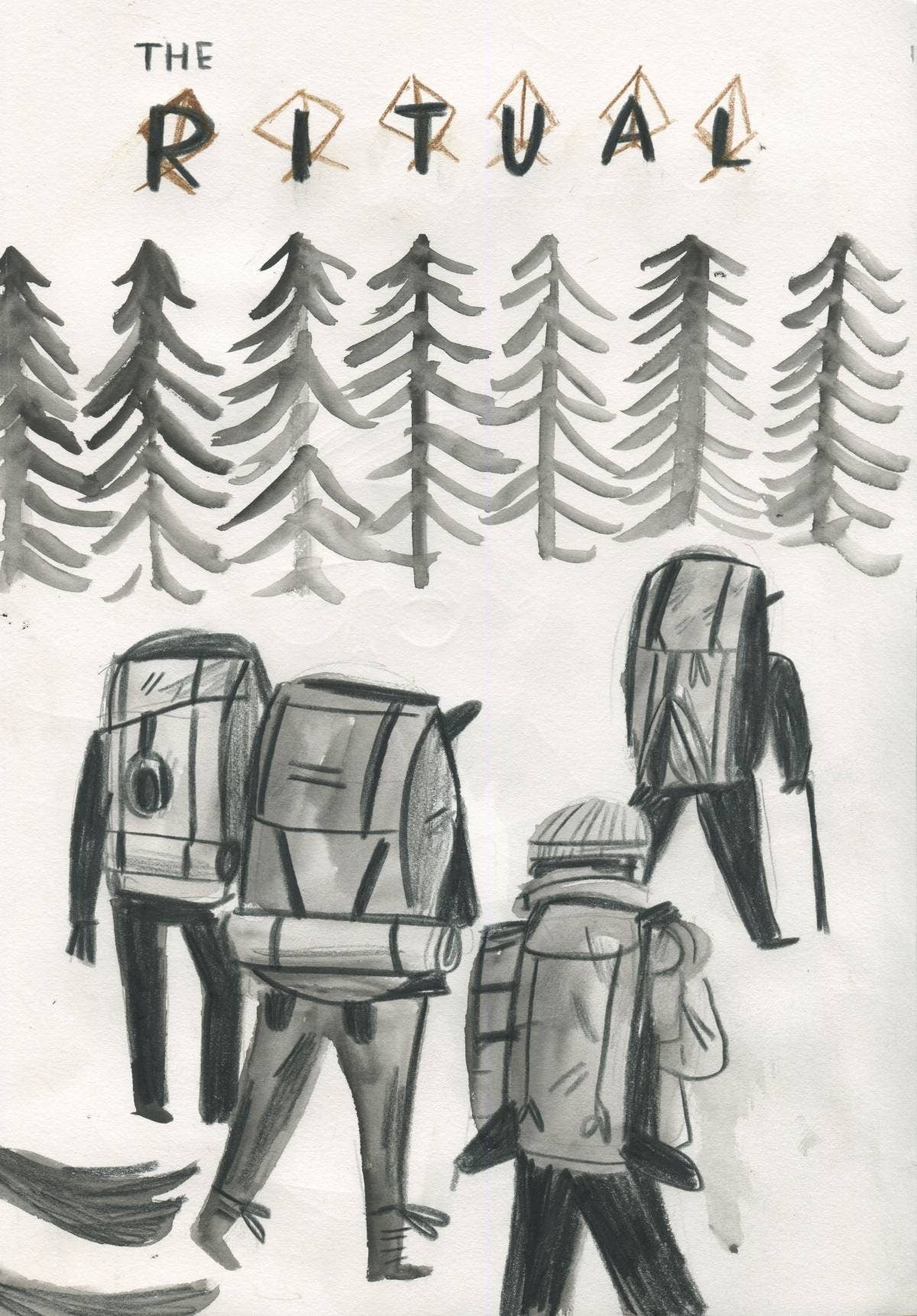 The Ritual original illustration