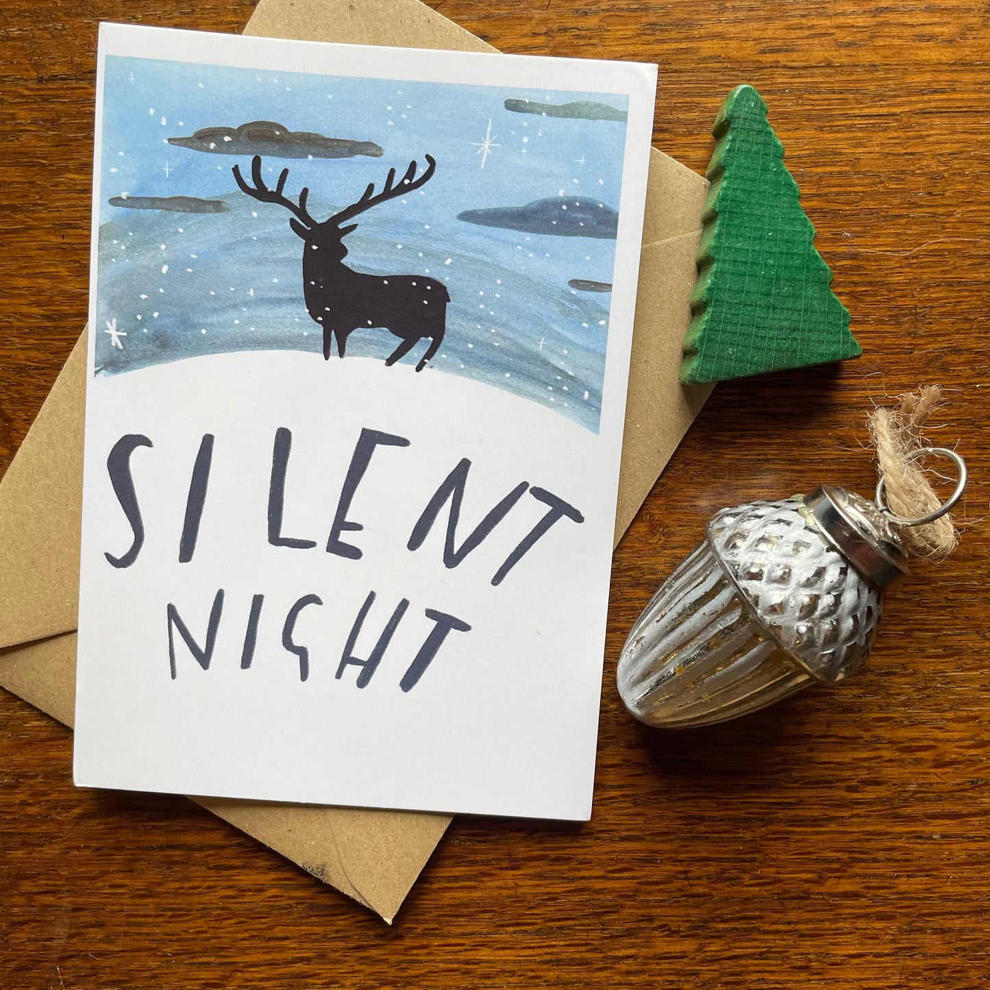 Silent Night Card