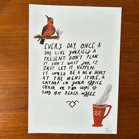 Give yourself a present print