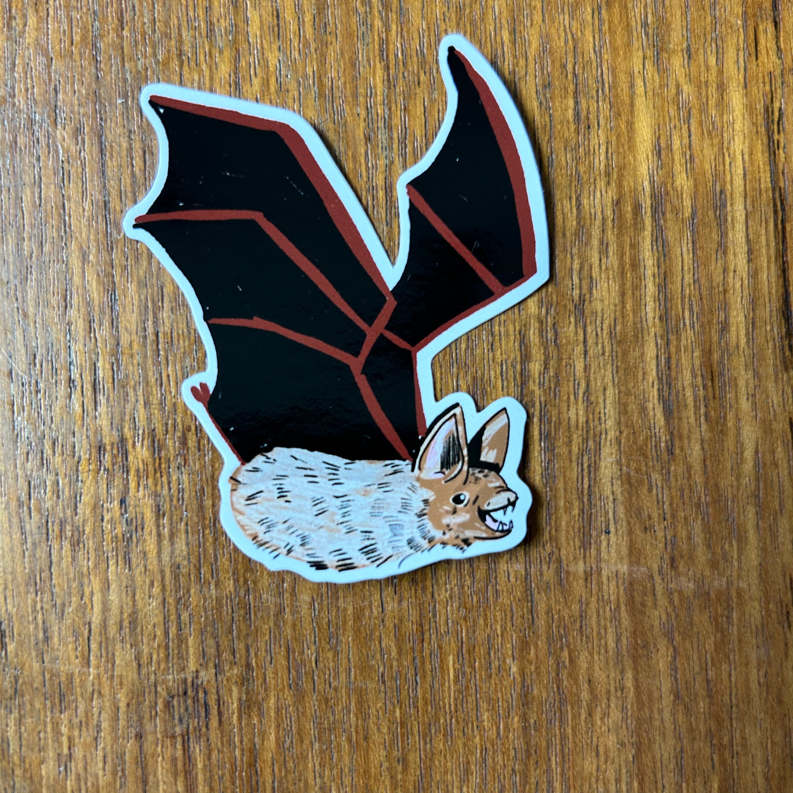Bat Sticker – Dick Vincent Illustration