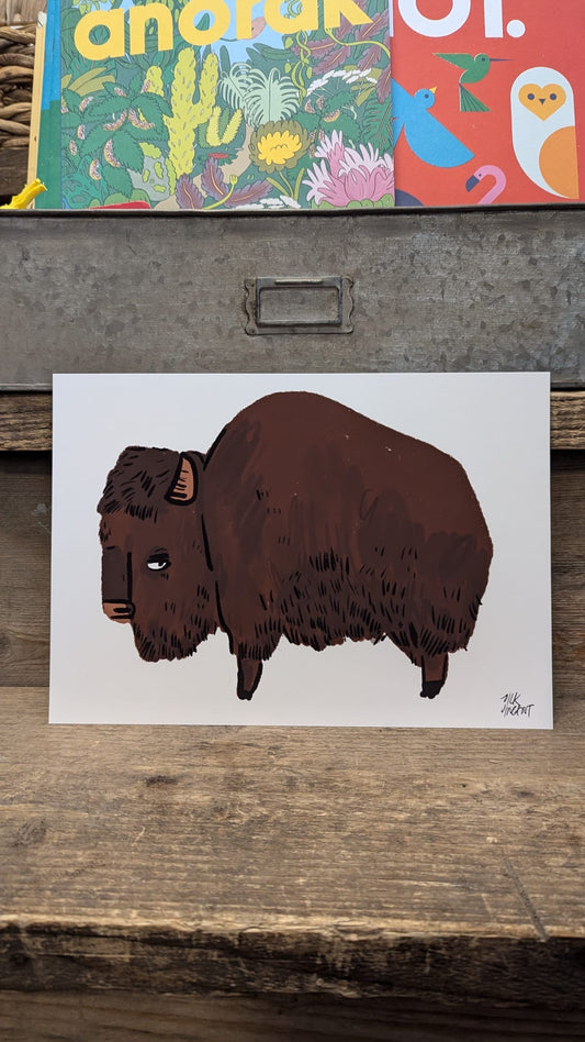 Bison print
