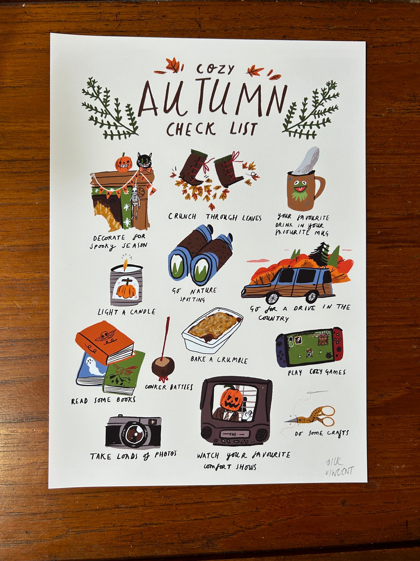 Cozy Autumn print