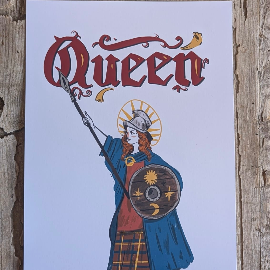 Queen print