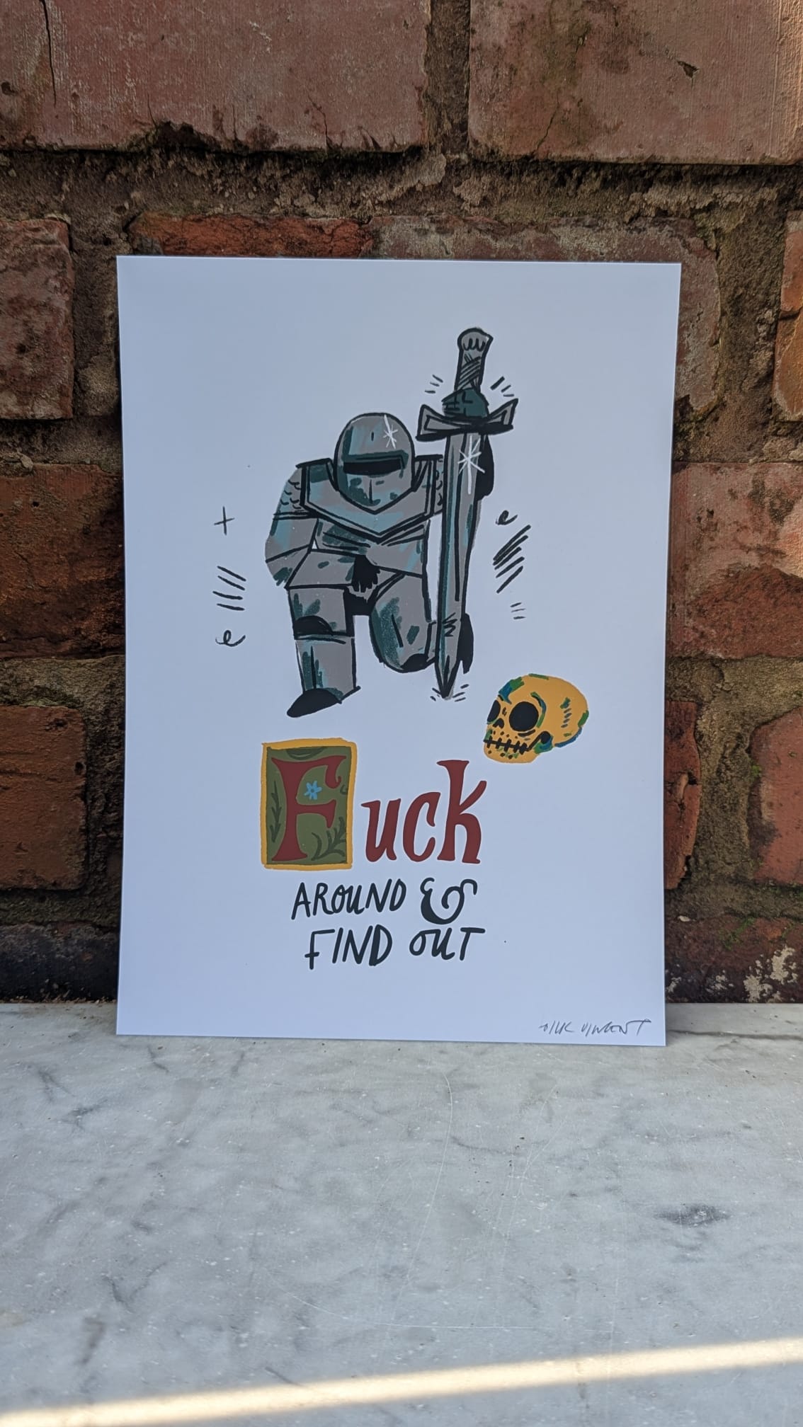 F around print