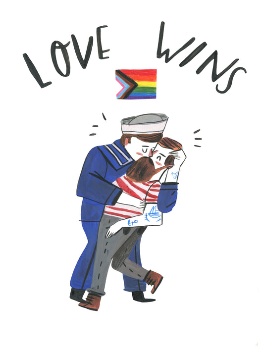 Love wins print