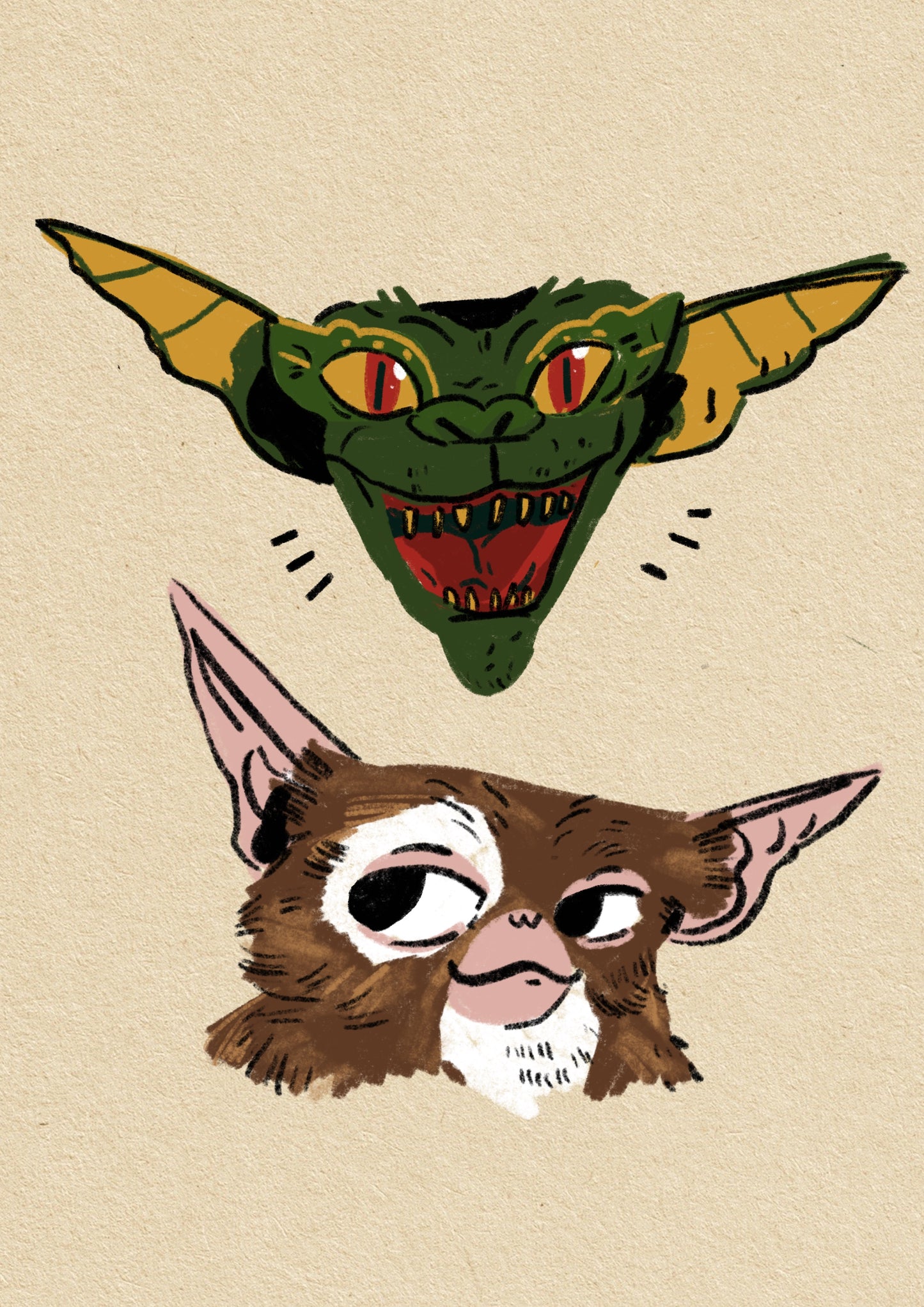 Gremlins print