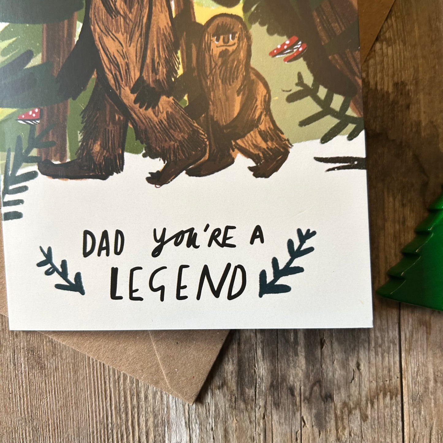 Dad you’re a legend card