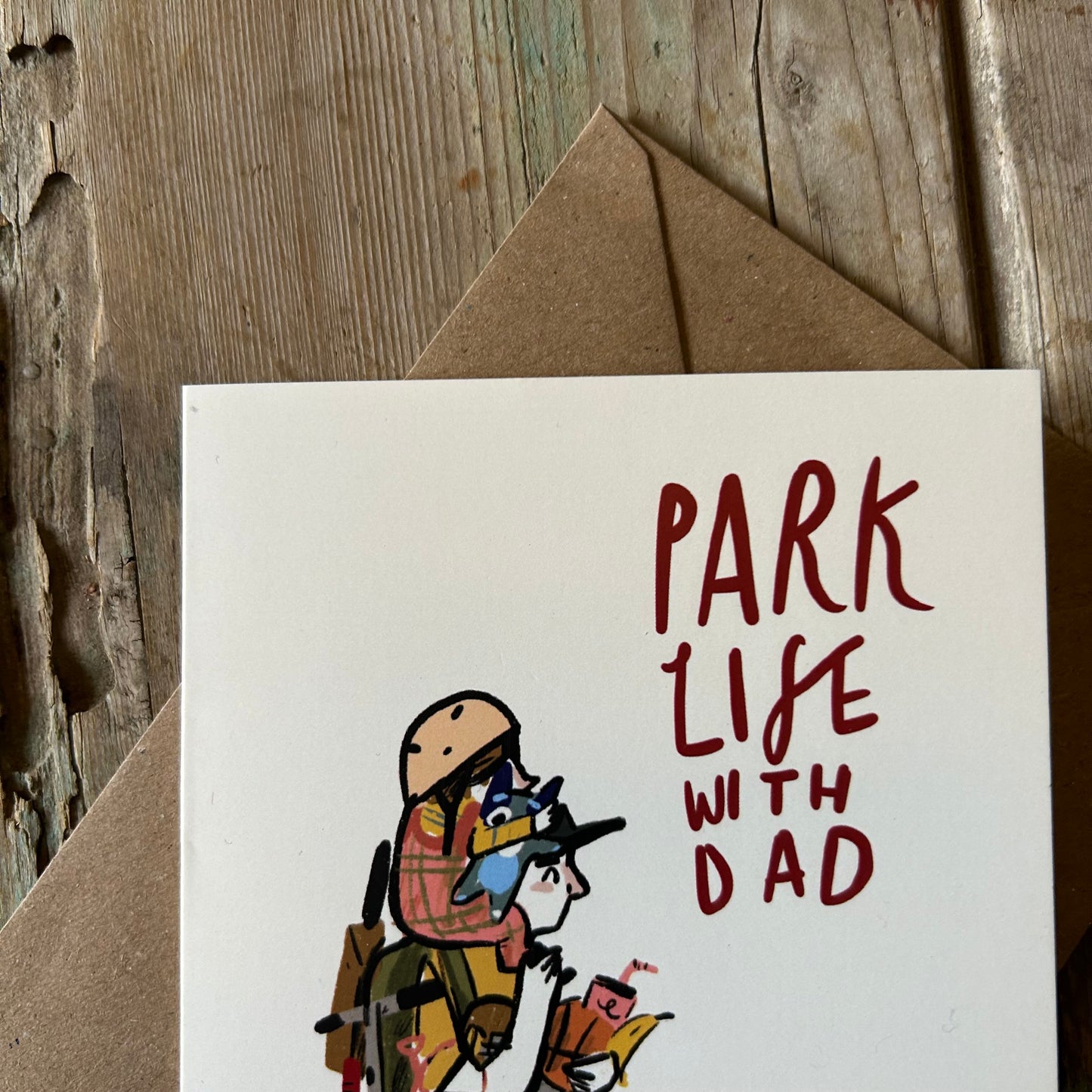 Park life with dad card