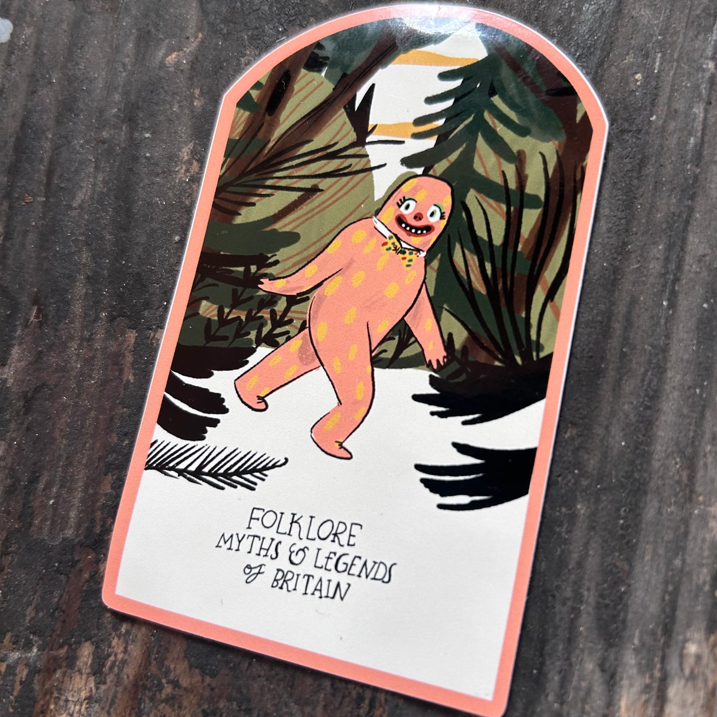 Mr blobby sticker