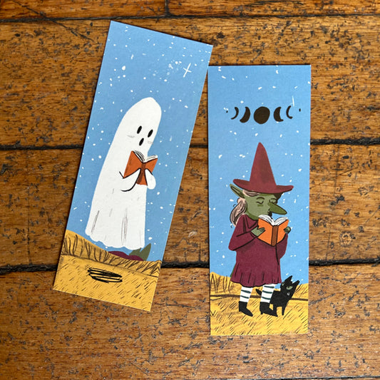 Halloween bookmarks