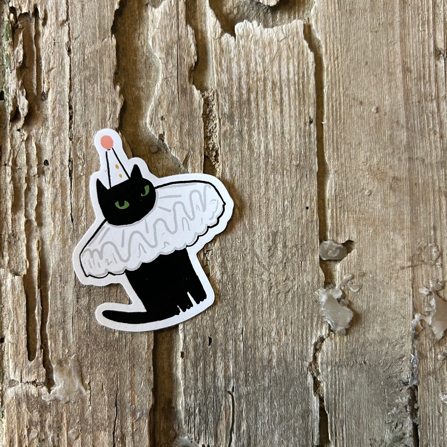 Ruff cat sticker