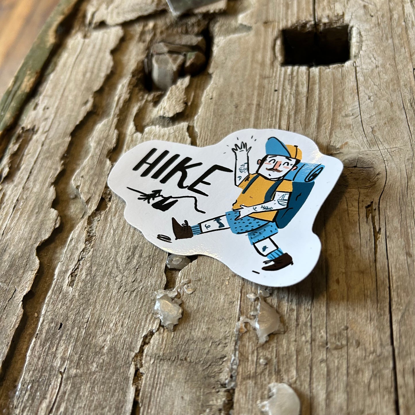 Hike sticker