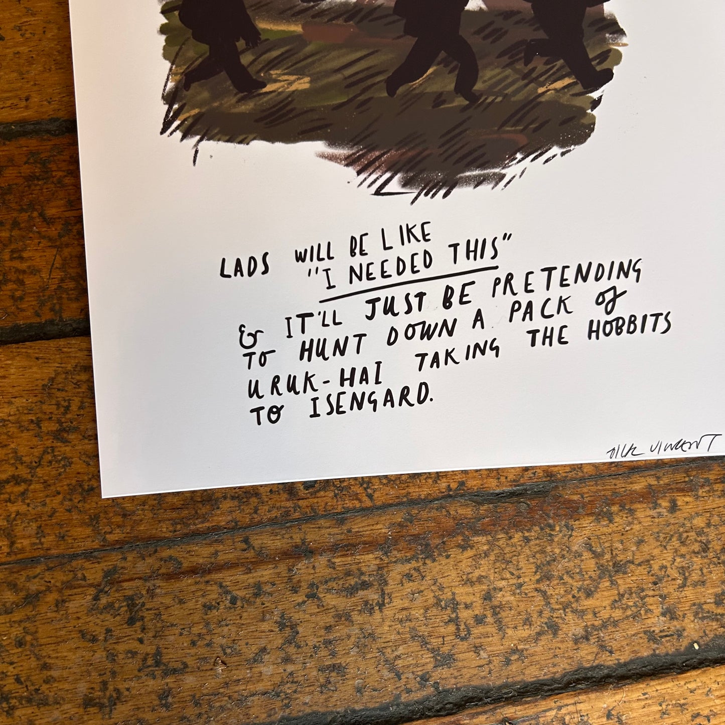 Lads will be like print