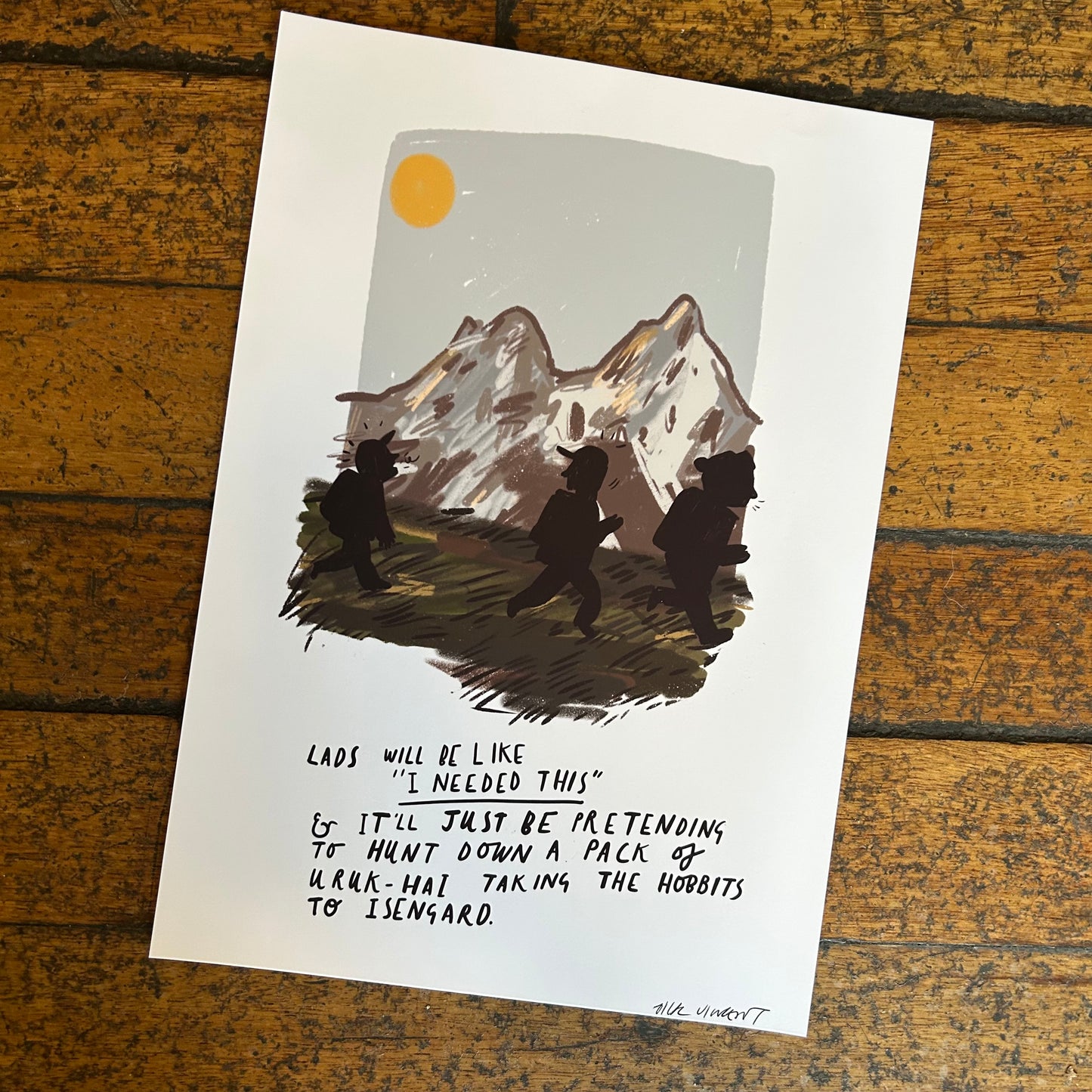 Lads will be like print