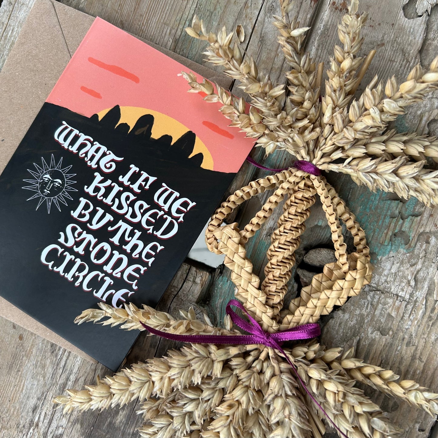 Stone circle card