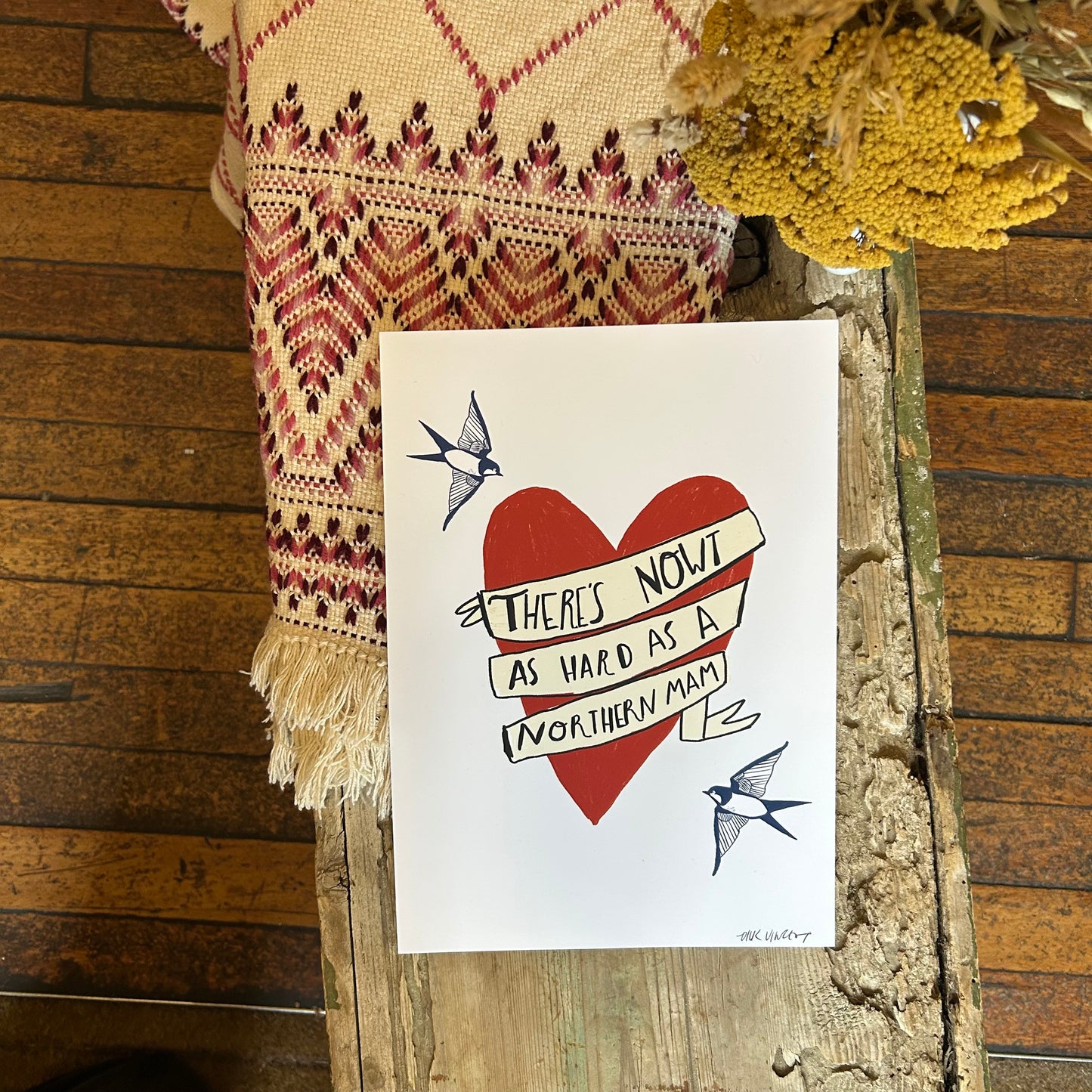 A3 Northern mam print