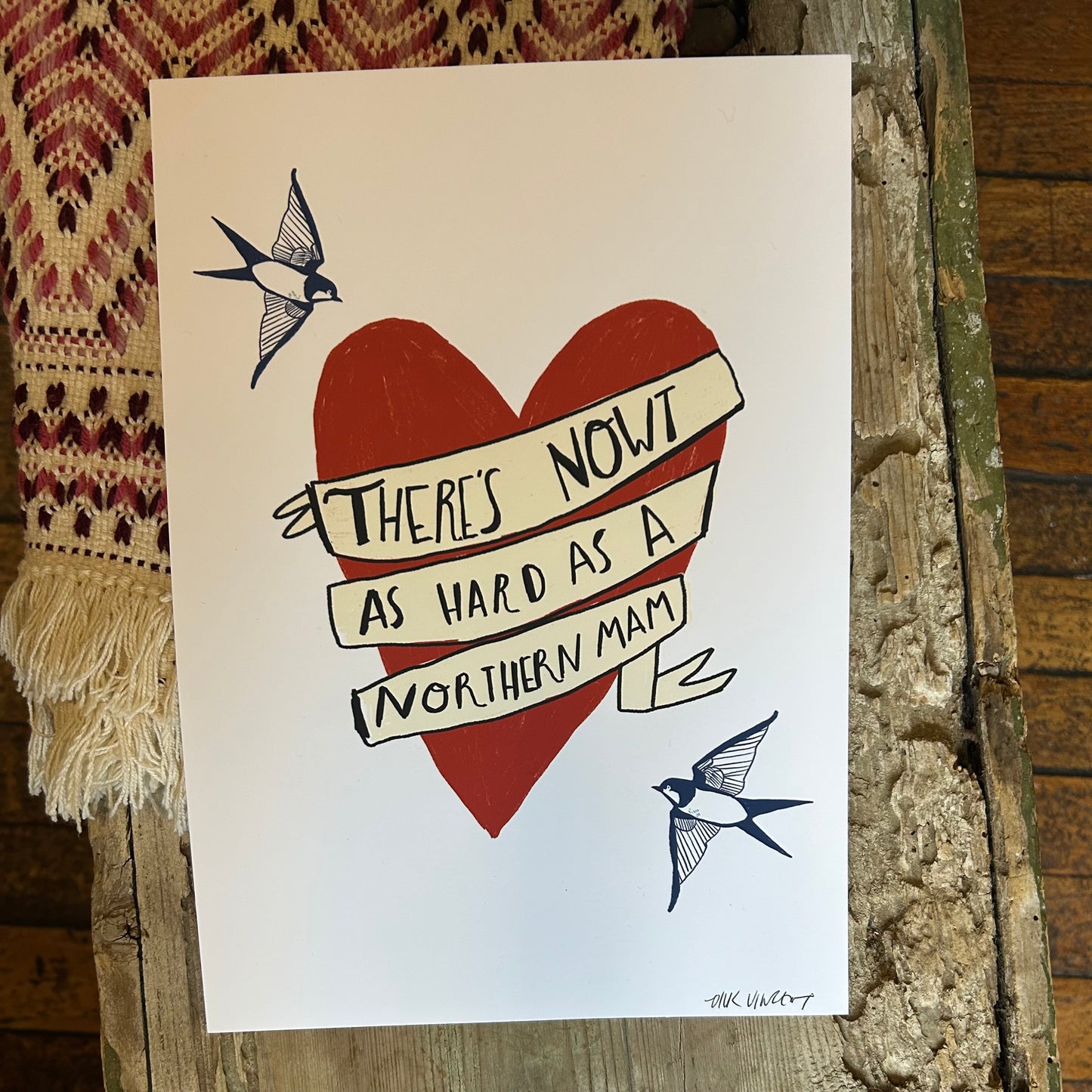 A3 Northern mam print